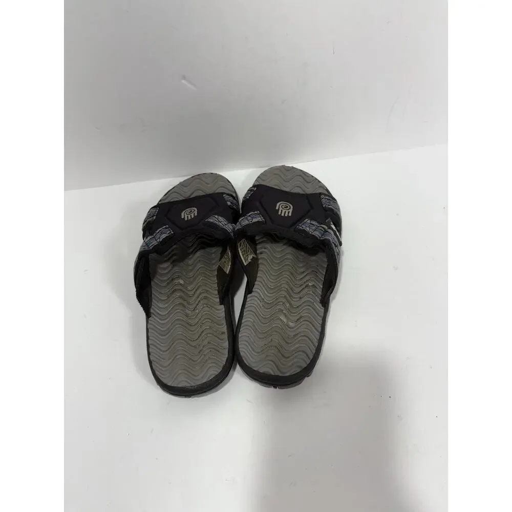 Teva Men's Slide Hiking Sandals Sz 6 Slippers Sandal Black Blue Outdoors‎